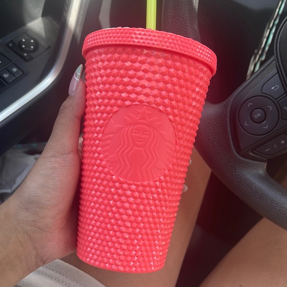Starbucks Dragonfruit Studded Tumblers - Picture 1 of 2